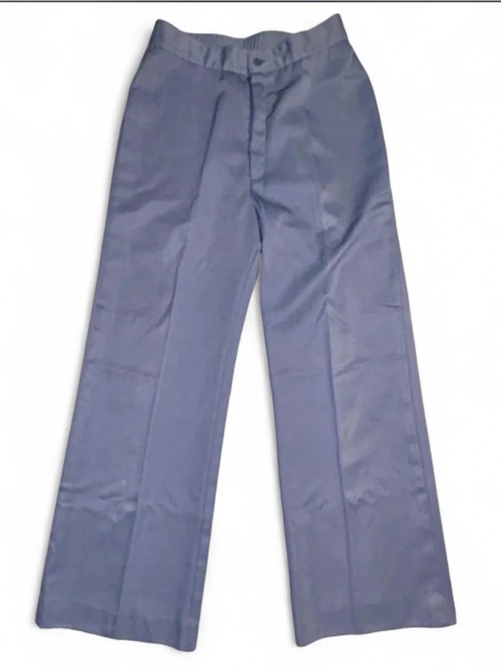 Men's Vintage Levi’s Classic Straight-Leg Dress Pants - Steel Blue - 28/29